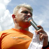 The presenter of the 1st non-profitable International championship of athletes Vladimir Turchinsky&nbsp;[Press for large view]